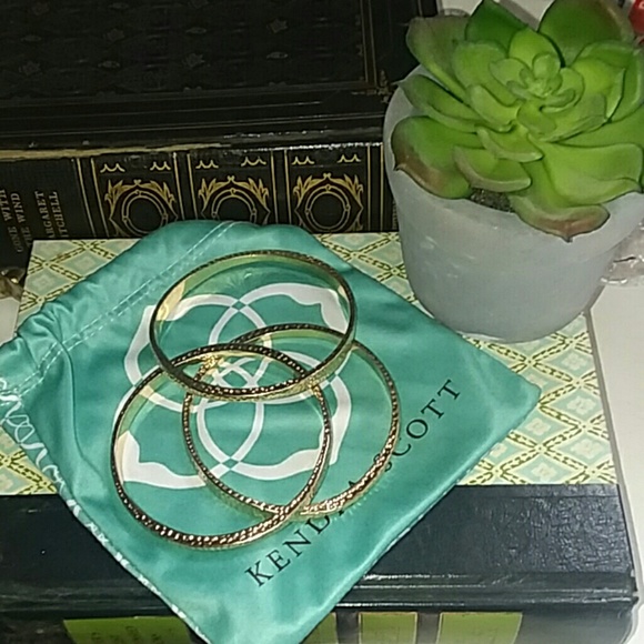 Kendra Scott Jewelry - Kendra Scott (3) Bangles set